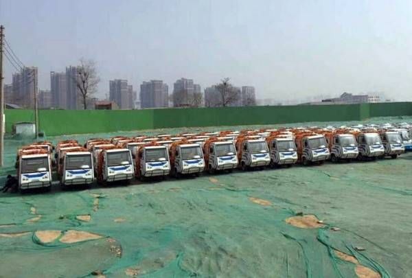 永吉郑州市二七区城管执法局100台环卫车