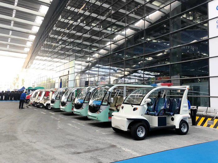 永吉深圳高交会交通保障车